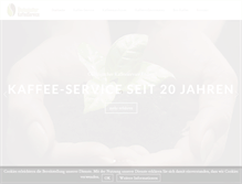 Tablet Screenshot of oeko-kaffeeservice.de